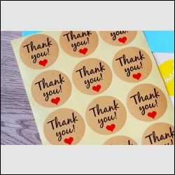 สติ๊กเกอร์ Thank You